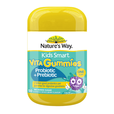 NATURES WAY KIDS SMART VITA GUMMIES PROBIOTIC + PREBIOTIC 50