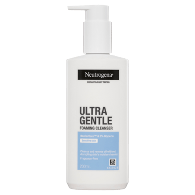 NEUTROGENA ULTRA GENTLE FOAMING CLEANSER 200ML