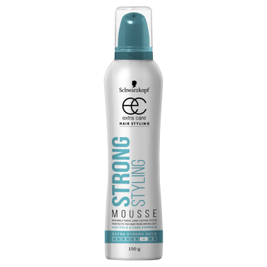 SCHWARZKOPF EXTRA CARE STRONG STYLING MOUSSE 150G