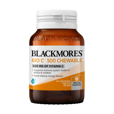 BLACKMORES BIO C 500 CHEWABLE 50 TABLETS