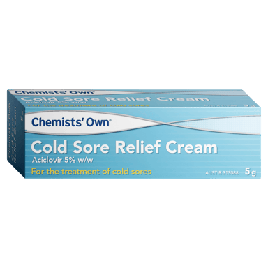 CHEMISTS OWN COLD SORE CREAM 5G