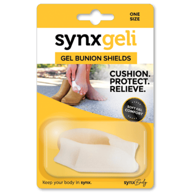 SYNXGELI GEL BUNION SHIELDS 1 PAIR