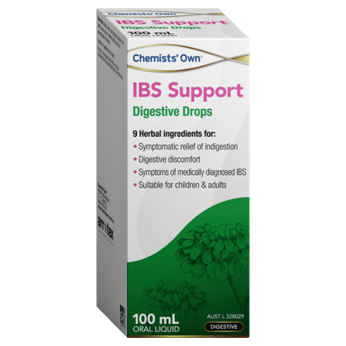 CHEMISTS OWN IBS SUPPORT DIGESTIVE DROPS 100ML