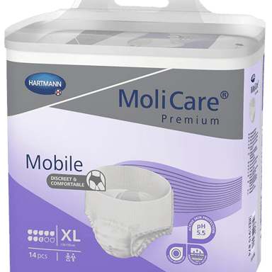 MOLICARE PREMIUM MOBILE PANTS 8D X-LARGE 14 PACK