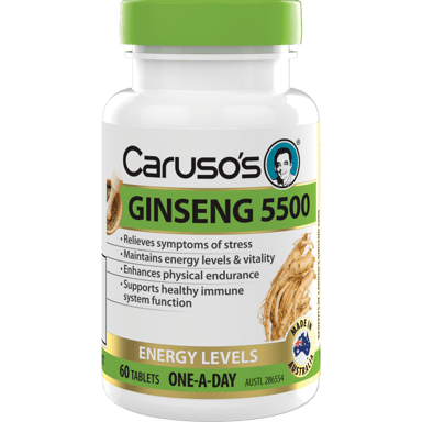 CARUSOS GINSENG 5500 60 TABLETS