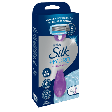 SCHICK HYDRO SILK RAZOR + 2 BLADES
