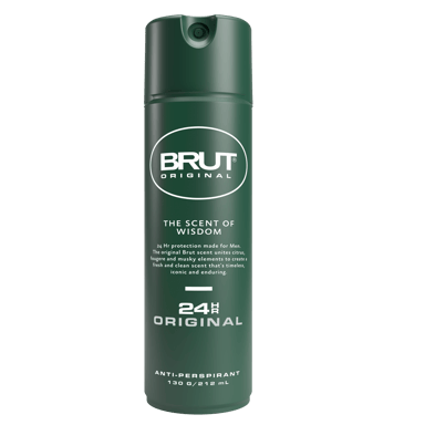 BRUT 24HR ORIGINAL ANTI-PERSPIRANT DEODORANT 130G