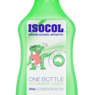 ISOCOL RUBBING ALCOHOL ANTISEPTIC 345ML