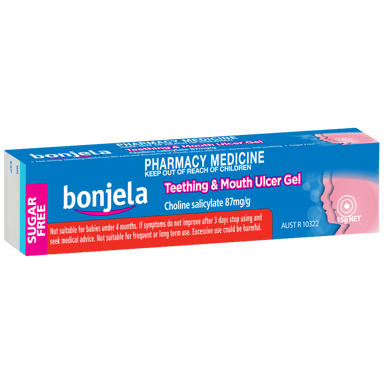 BONJELA TEETHING & MOUTH ULCER GEL 15G