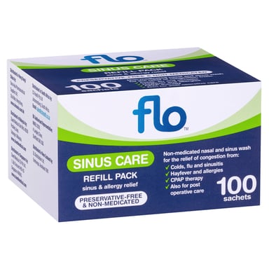 FLO SINUS CARE REFILL 100 SACHETS