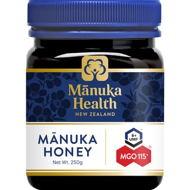 Manuka Health Nz Manuka Honey Mgo 115+ Umf6+ 250g