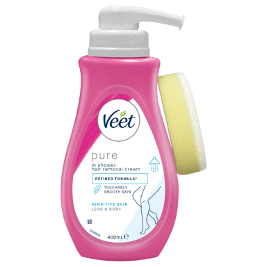 VEET IN SHOWER HAIR REMOVAL CREAM SENSITIVE 400ML