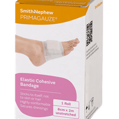 PRIMAGAUZE COHESIVE 8CM X 2M