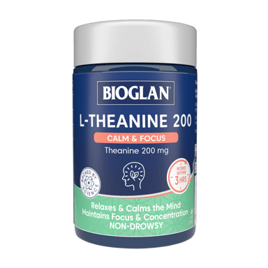 BIOGLAN L-THEANINE 200MG 60 TABLETS