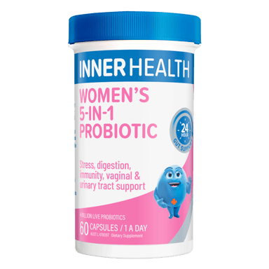 Inner Health Womens 5-In-1 Probiotic 60 Capsules