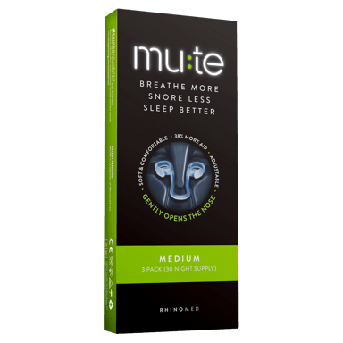 MUTE NASAL DEVICE MEDIUM 3 PACK