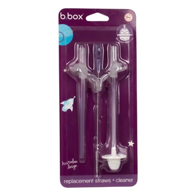 BBOX SIPPY CUP REPLACEMENT STRAW PACK + CLEANER