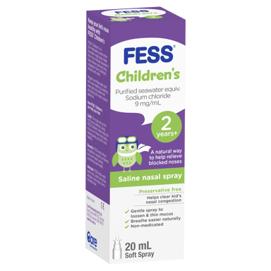 FESS CHILDRENS SALINE NASAL SPRAY 20ML