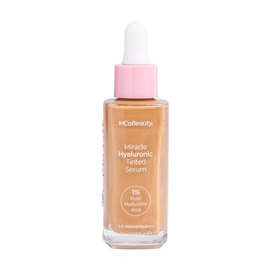 MCO BEAUTY MIRACLE HYALURONIC TINTED SERUM NATURAL/MEDIUM 30ML