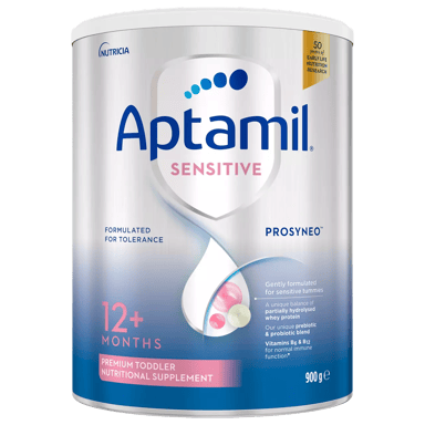 APTAMIL PROSYNEO SENSITIVE INFANT FORMULA 12+MTHS 900G