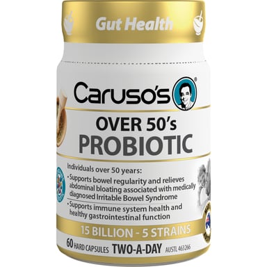CARUSOS OVER 50'S PROBIOTIC 50 CAPSULES