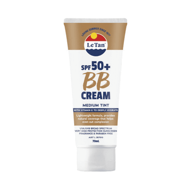 LE TAN BB CREAM SPF50+ 70 ML MEDIUM TINT