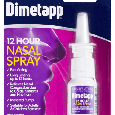 DIMETAPP 12 HOUR NASAL SPRAY 20ML