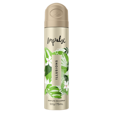 IMPULSE WOMEN BODY SPRAY ILLUSIONS 75ML