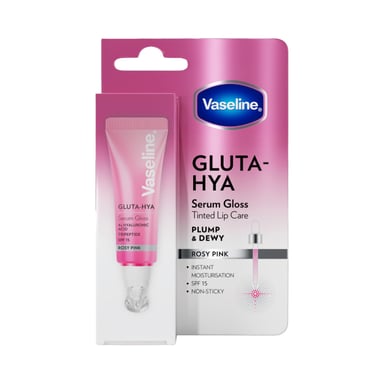 VASELINE LIP THERAPY GLUTA HYA ROSY PINK SERUM 10ML
