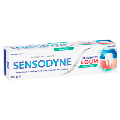 SENSODYNE SENSITIVITY & GUM TOOTHPASTE EXTRA FRESH 100G