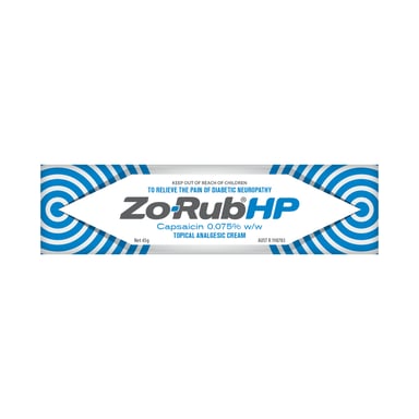 ZORUB HP 0.075% TOPICAL CREAM TUBE 45G