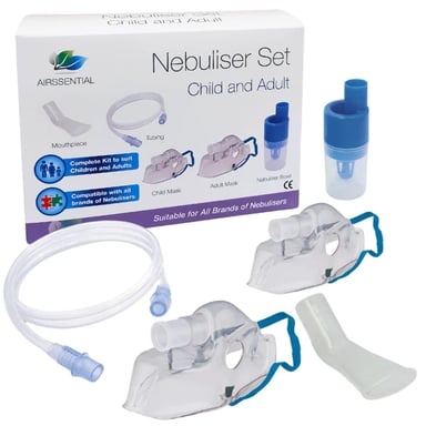 AIRSSENTIAL NEBULISER SET CHILD AND ADULT