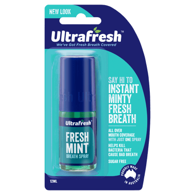 ULTRAFRESH BREATH SPRAY FRESH MINT 12ML