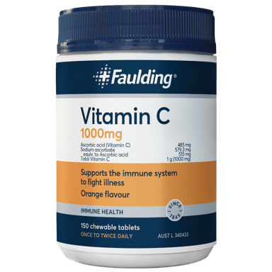 FAULDING VITAMIN C 1000MG 150 TABLETS