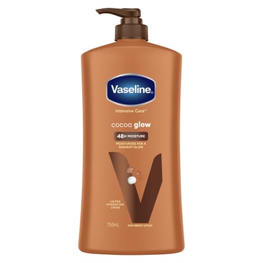VASELINE COCOA GLOW BODY LOTION 750ML