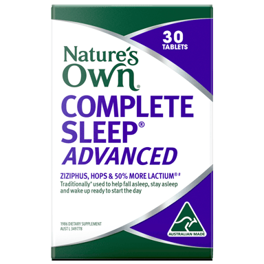 NATURES OWN COMPLETE SLEEP ADVANCED 30 TABLETS