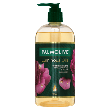 PALMOLIVE LUMINOUS OILS HAND WASH MACADAMIA OIL & PEONY 500ML