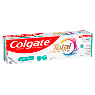 COLGATE TOOTHPASTE TOTAL MINT STRIPE GEL 115G