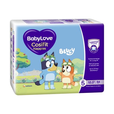 BABYLOVE JUMBO COSIFIT NAPPIES WALKER 54 PACK