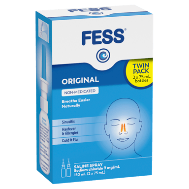 FESS NASAL SPRAY 2 X 75ML