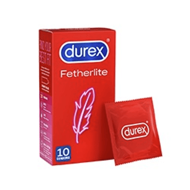 DUREX FETHERLITE CONDOMS 10 PACK