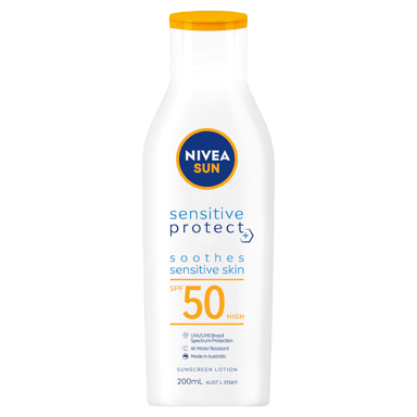 NIVEA SENSITIVE PROTECT SUNSCREEN LOTION SPF50+ 200ML