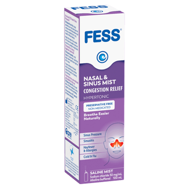 FESS SINU-CLEANSE HYPERTONIC SPRAY 100ML
