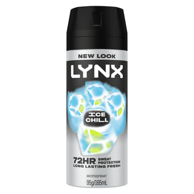 LYNX MEN ANTIPERSPIRANT ICE CHILL 72HR 165ML