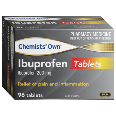 CHEMISTS OWN IBUPROFEN 200MG 96 TABLETS