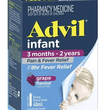 ADVIL INFANTS PAIN & FEVER RELIEF DROPS 40ML