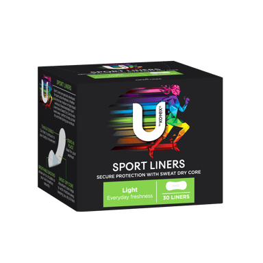 U BY KOTEX LINER SPORT 30 PACK