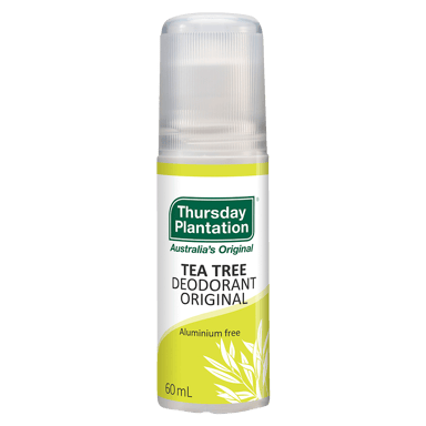 THURSDAY PLANTATION NATURAL ANTIPERSPIRANT TEA TREE ROLL ON 60ML