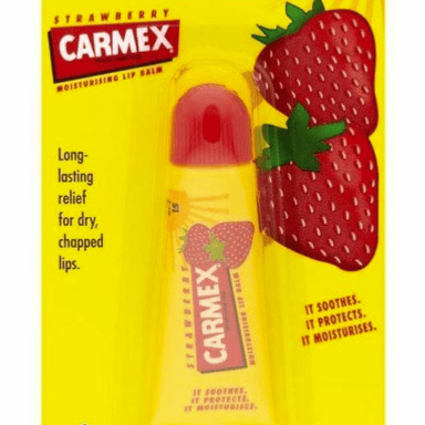 CARMEX LIP BALM TUBE STRAWBERRY SPF15+ 10G