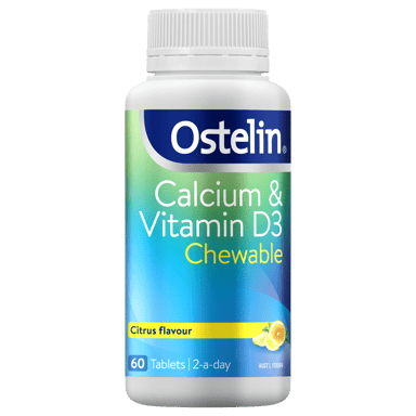 OSTELIN CALCIUM & VITAMIN D3 CITRUS 60 TABLETS